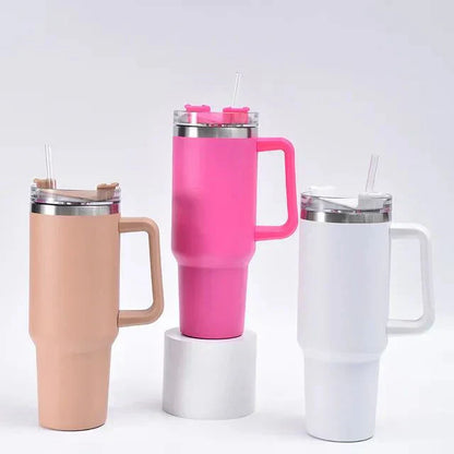 TUMBLER Vacuum Sealed Cup with Handle